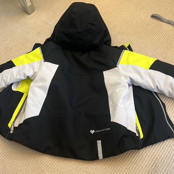 Grey, green and black Obermeyer Ski/ Snow Jacket! - Picture 4 of 4